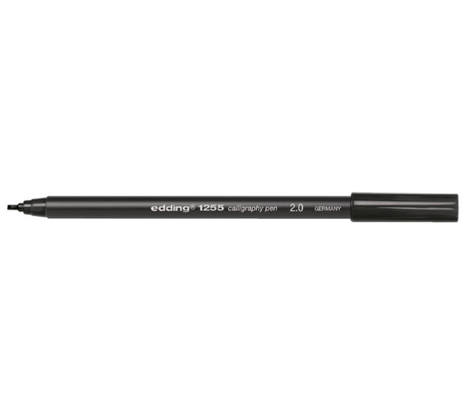 Kalligrafiepen edding 1255 2.0mm zwart