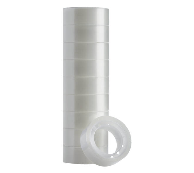 Plakband Quantore 15mmx10m transparant