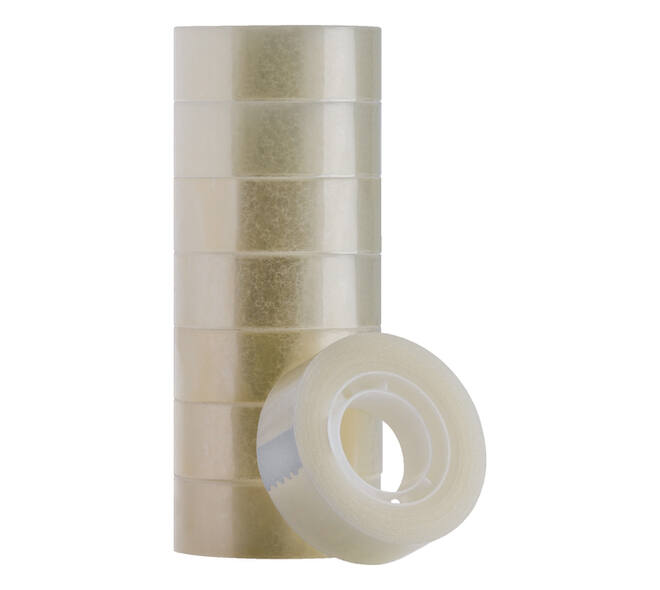 Plakband Quantore 19mmx33m transparant