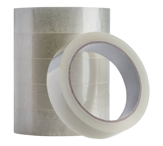 Plakband Quantore 25mmx66m transparant