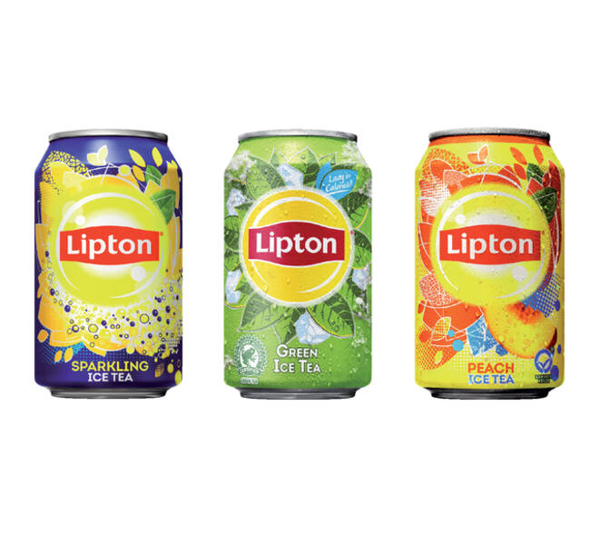 Frisdrank Lipton Ice Tea sparkling blik 330ml