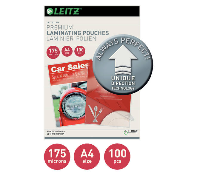 Lamineerhoes Leitz iLAM A4 2x175micron 100 stuks