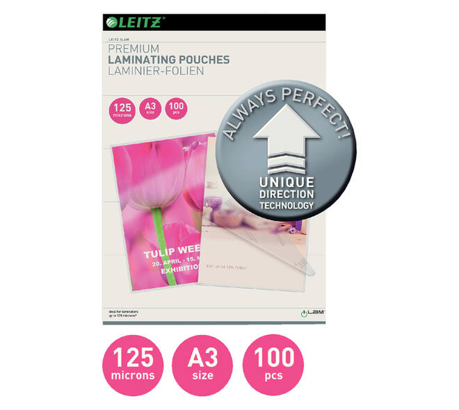 Lamineerhoes Leitz iLAM A3 2x125micron 100 stuks