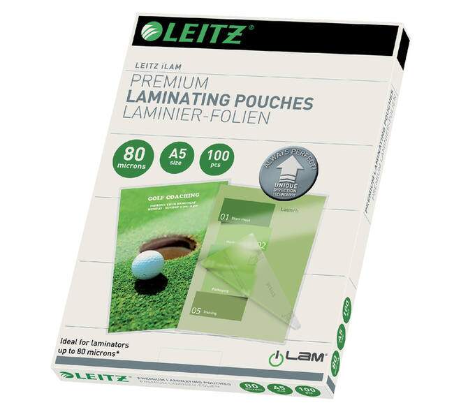 Lamineerhoes Leitz iLAM A5 2x80micron 100 stuks