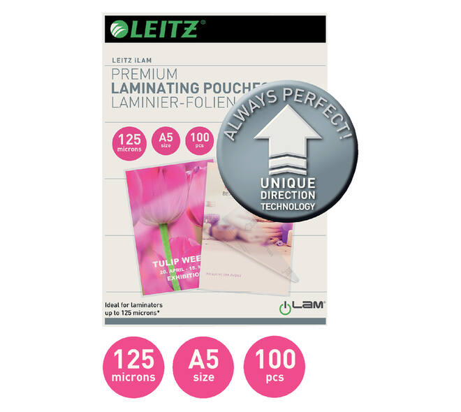 Lamineerhoes Leitz iLAM A5 2x125micron 100 stuks