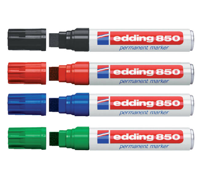 Viltstift edding 850 blok 5-16mm groen