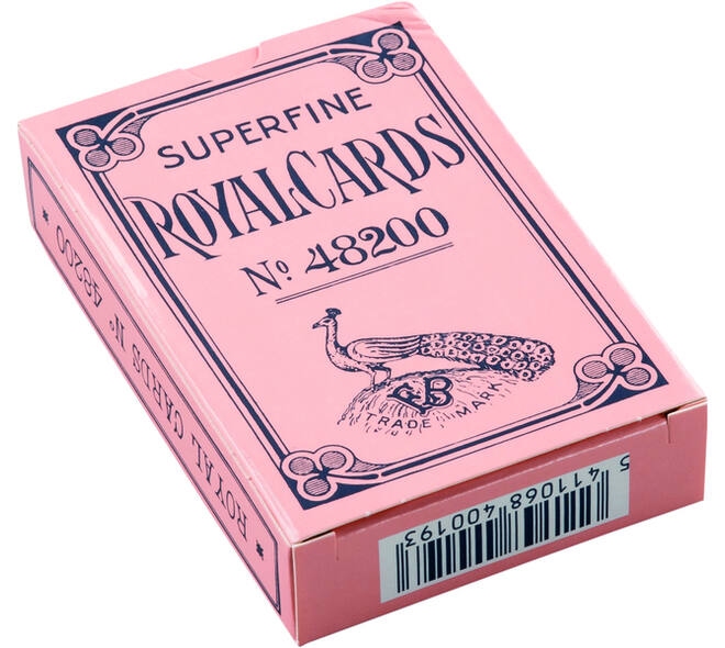 Speelkaarten hondjeskaarten geplastificeerd blauw of roze