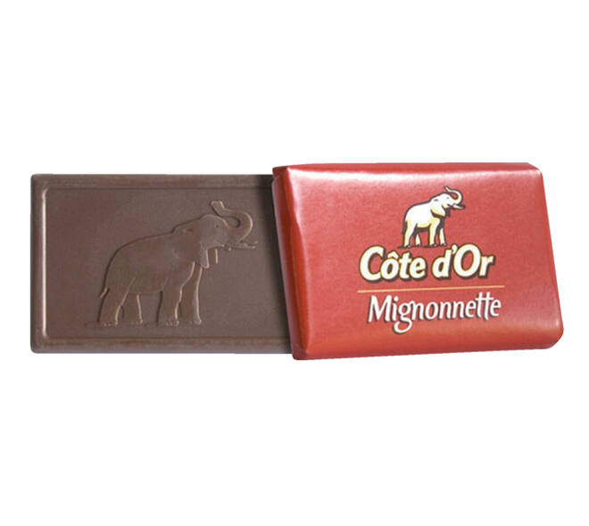 Chocolade Cote d'Or mignonnette melk 120x10 gram