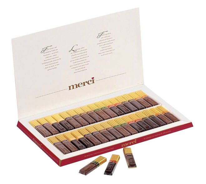 Chocolade Merci finest selection 400gr