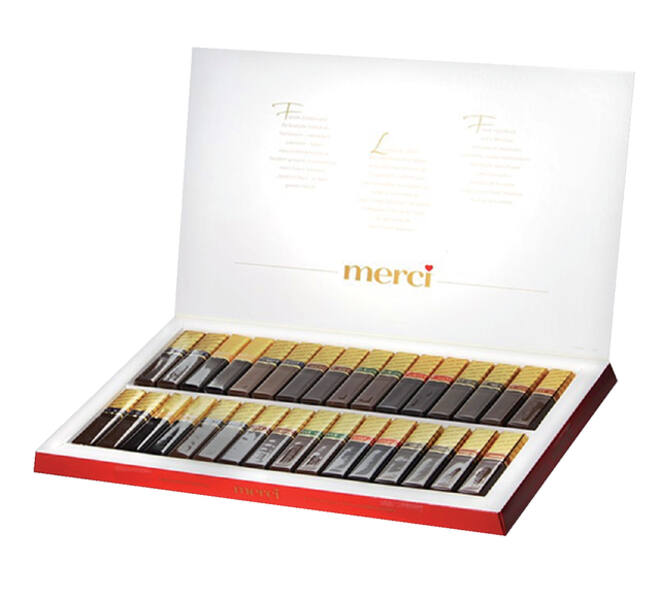 Chocolade Merci finest selection 400gr