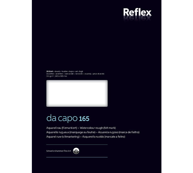 Aquarelblok Dacapo VF5004231 240x320mm 165gr 20 vel