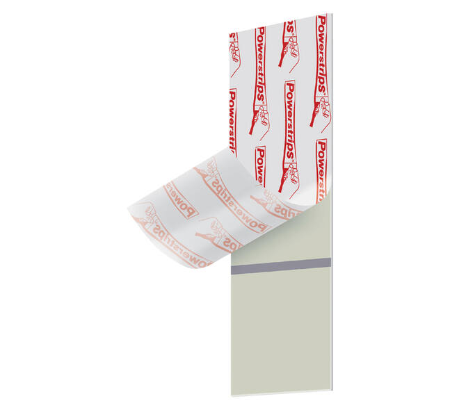 Kleefstrips tesa® behang & pleisterwerk 0,5kg wit 9 stuks 9 stuks