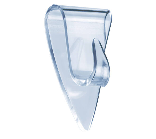 Klevende haak tesa® 0,2kg transparant 5 stuks