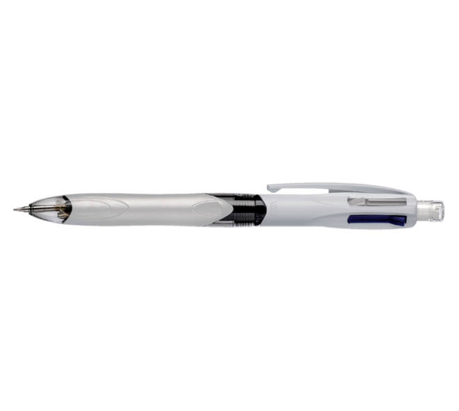 Balpen Bic 3kleuren met vulpotlood HB 0.7mm medium wit