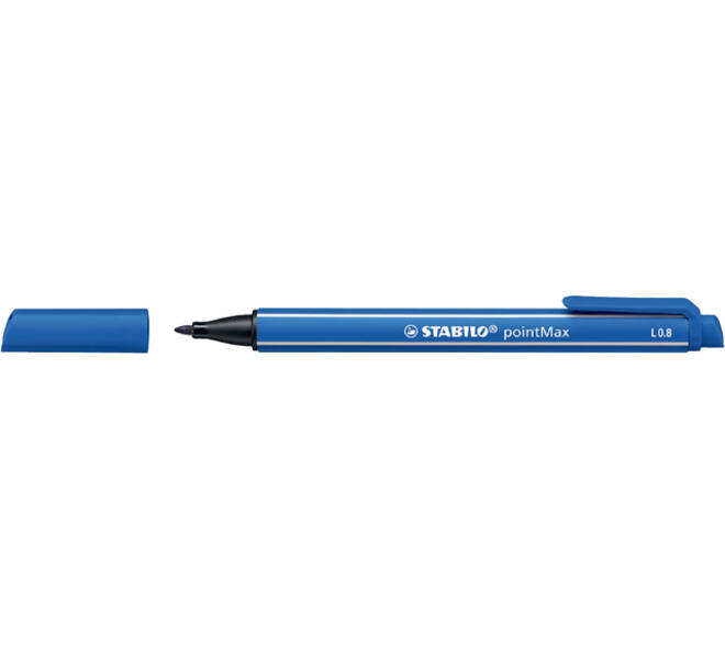 Viltstift STABILO pointMax 488/32 ultramarijn