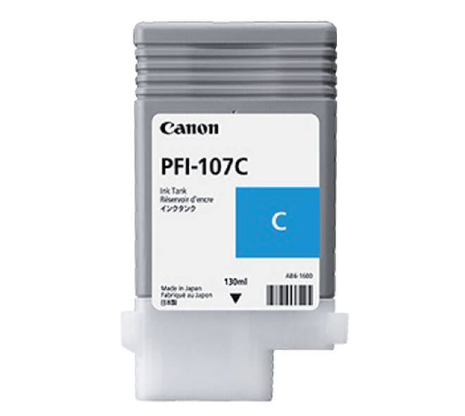 Inktcartridge Canon PFI-107 blauw