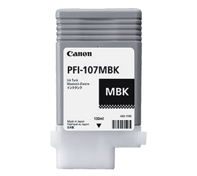 Inktcartridge Canon PFI-107 mat zwart