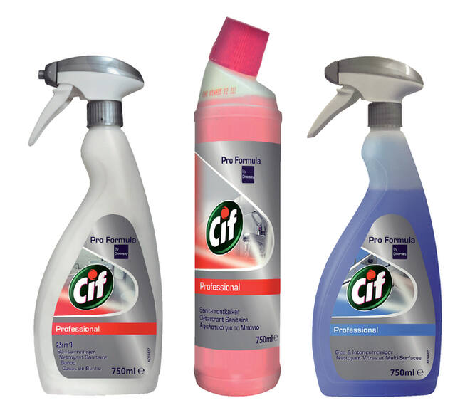 Sanitairreiniger Cif Professional spray 750ml