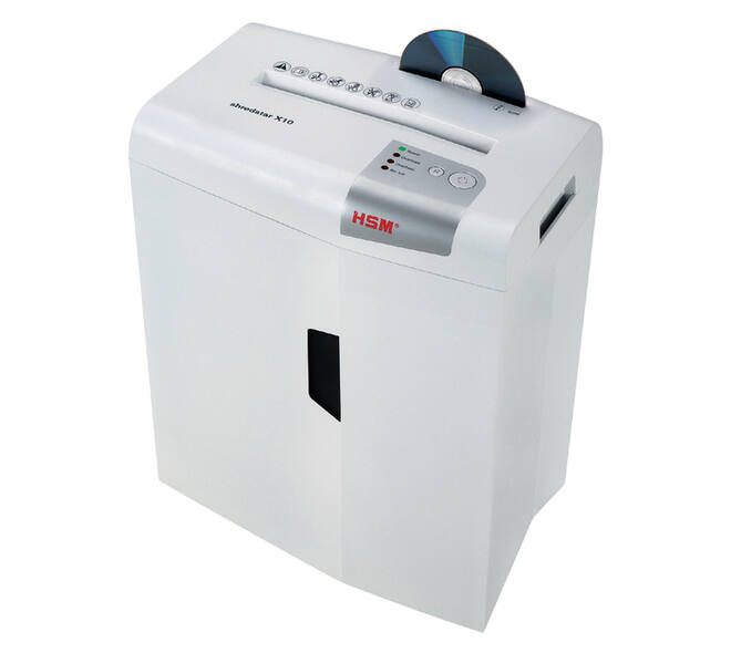 Papiervernietiger HSM shredstar X10 snippers 4.5x30mm