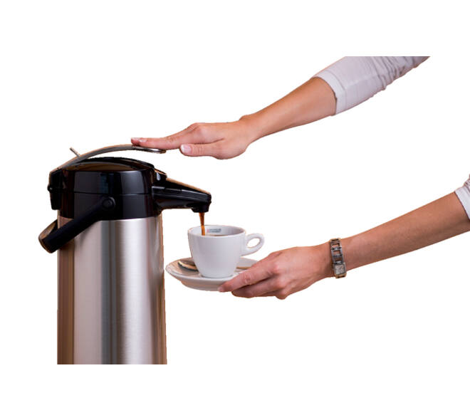 Thermoskan Bravilor Airpot 2.2 liter dubbelwandig RVS