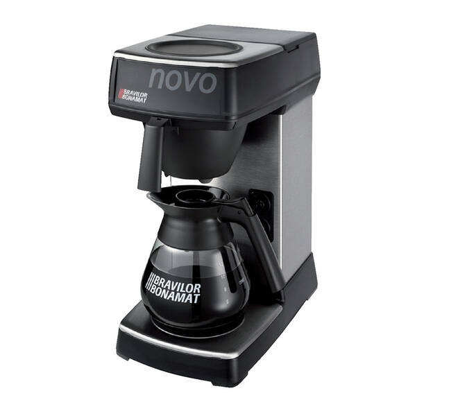 Koffiezetapparaat Bravilor Novo inclusief glazen kan