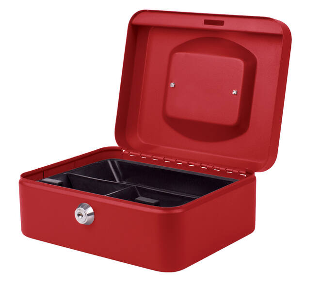 Geldkist Quantore 200x160x90 rood