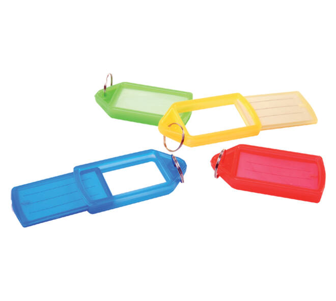 Sleutellabel Pavo met schuifelement assorti 15 stuks
