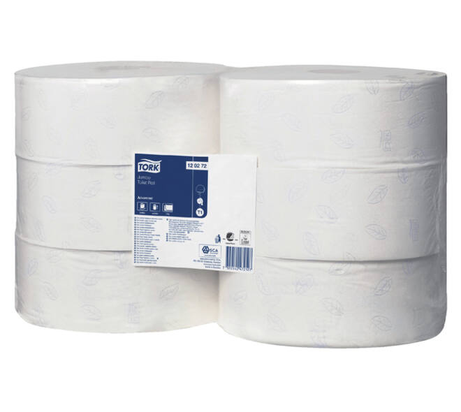 Toiletpapier Tork T1 Advanced jumbo 2-laags 360m wit 120272