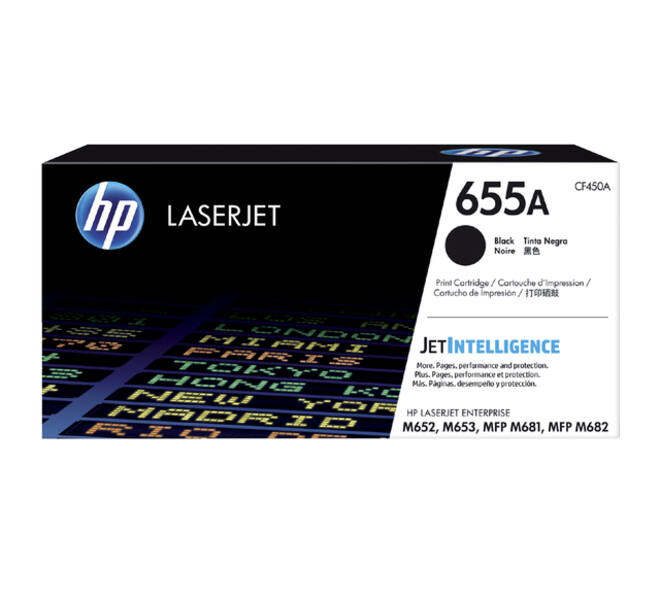 Tonercartridge HP CF450A 655A zwart