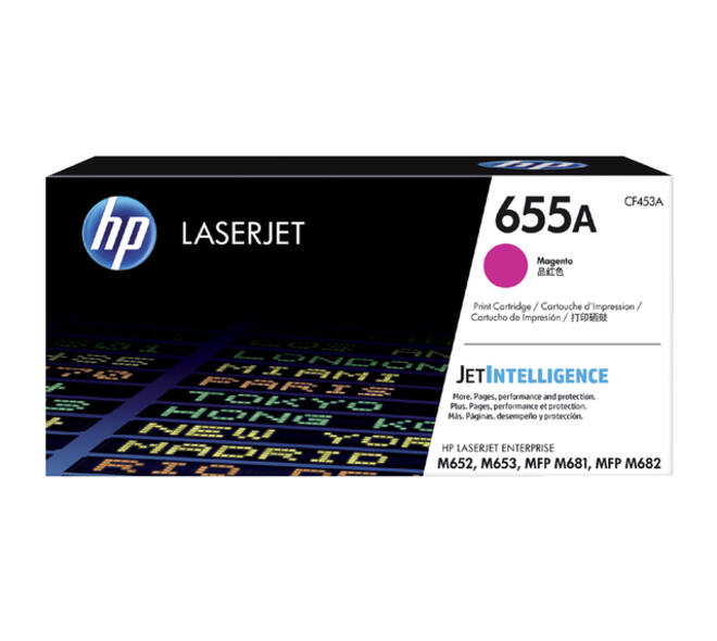 Tonercartridge HP CF453A 655A rood