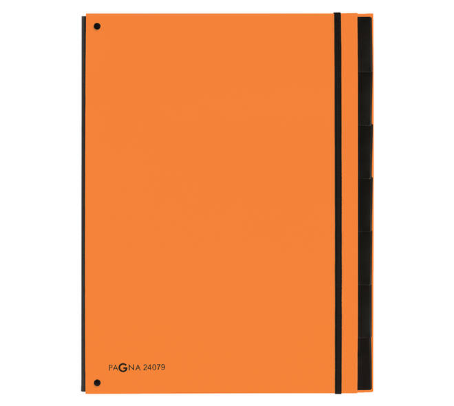 Sorteermap Pagna Trend A4 7 tabs oranje