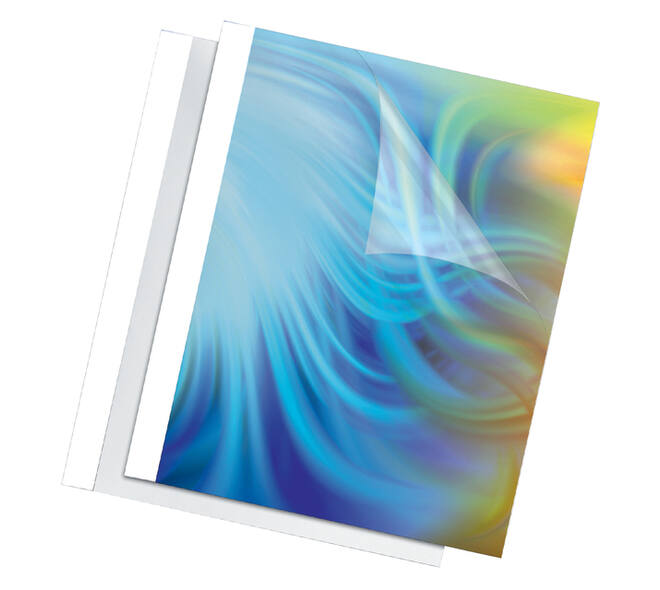 Thermische omslag Fellowes A4 1.5mm wit 100 stuks
