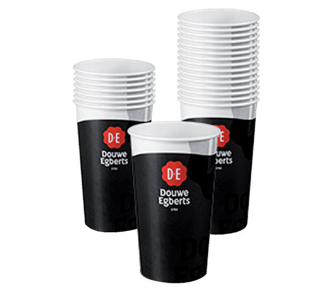 Beker Douwe Egberts 180ml karton 100 stuks
