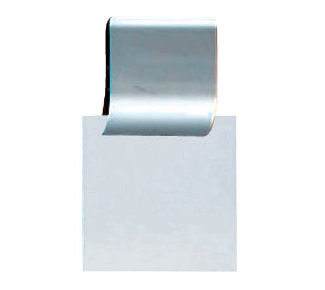 Klemlijst MAUL 35x40mm aluminium zelfklevend