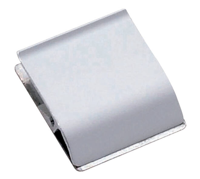 Klemlijst MAUL 35x40mm aluminium zelfklevend
