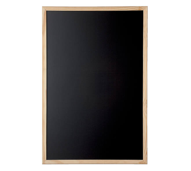 Krijtbord MAUL antraciet 30x40cm onbewerkt houten frame