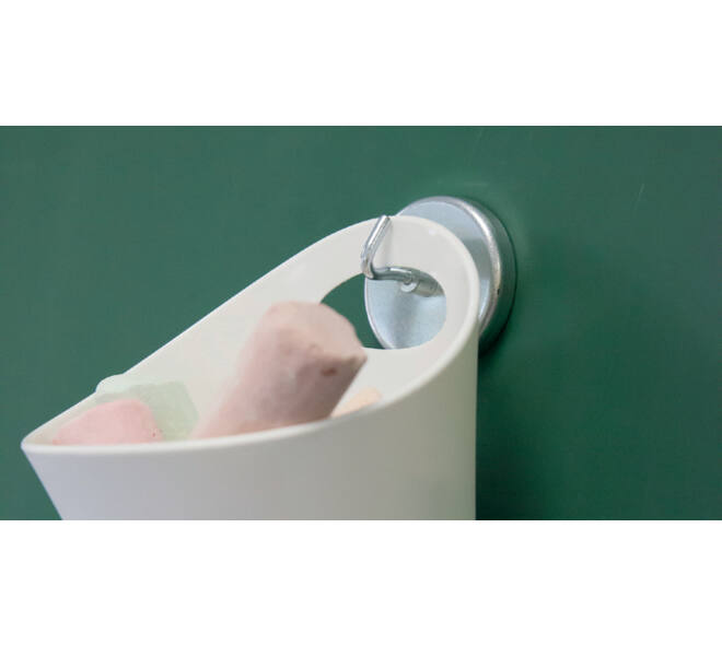 Magneet met haak MAUL Ø52mm trekkracht 9kg chroom