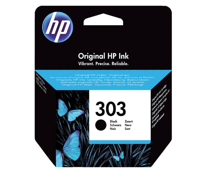 Inktcartridge HP T6N02AE 303 zwart