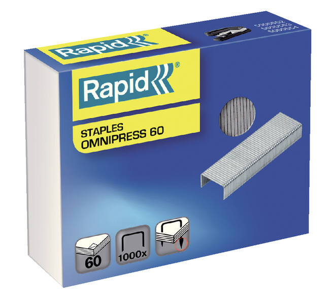 Nieten Rapid Omnipress 60 1000 stuks
