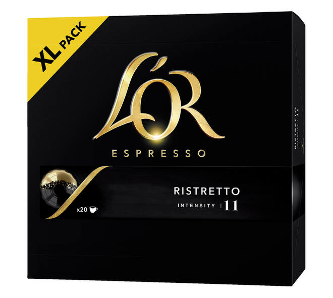 Koffiecups L'Or espresso Ristretto 20 stuks