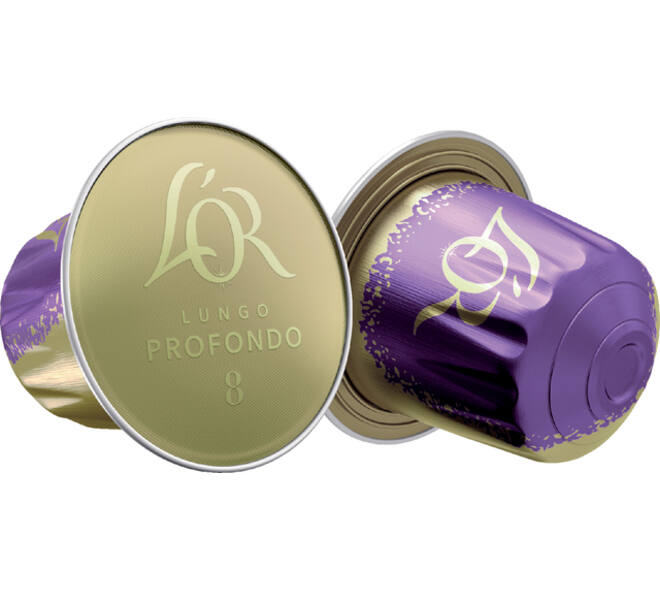 Koffiecups L'Or espresso Lungo Profondo 20 stuks