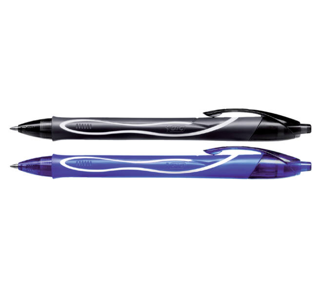 Gelschrijver Bic Gel-ocity quick dry medium blauw