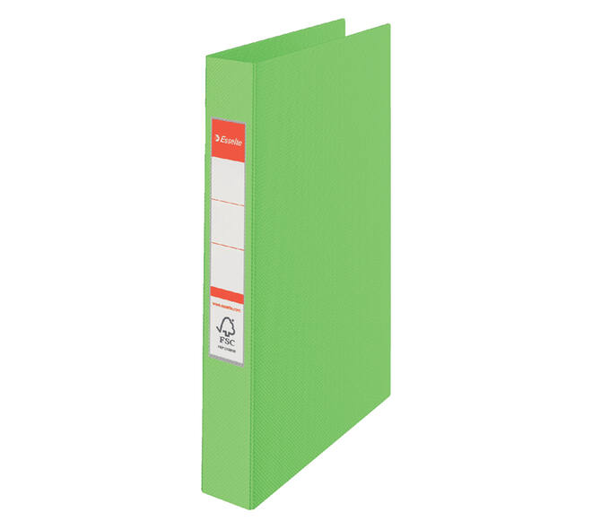 Ringband Esselte Vivida A4 25mm 30% gerecycled PP folie groen