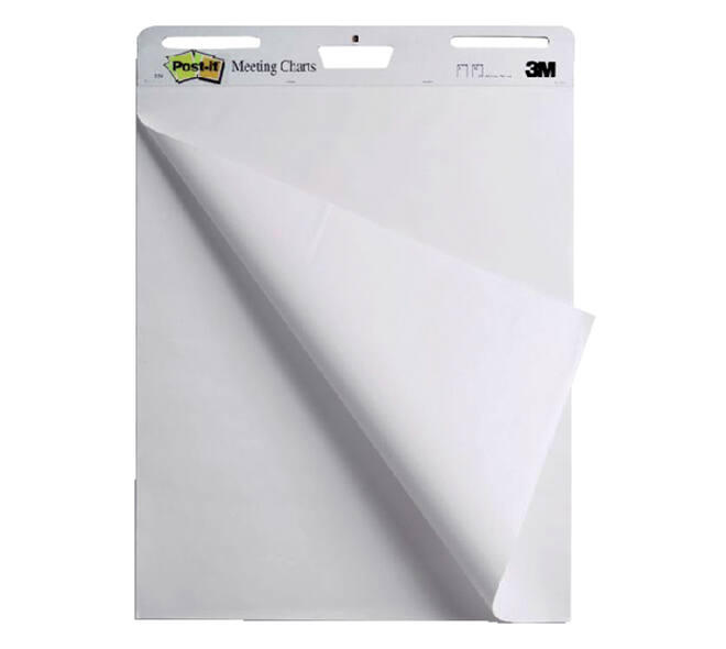 Meeting chart Post-it 559 Super Sticky 63,5x76,2cm wit