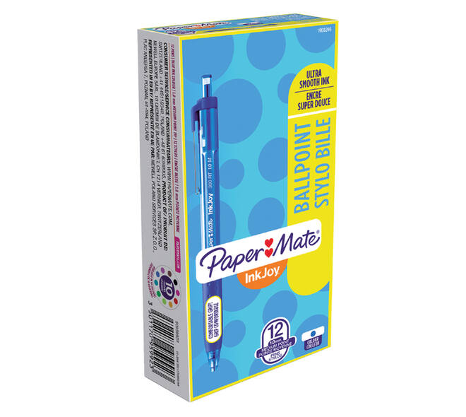 Balpen Paper Mate Inkjoy 300RT medium blauw