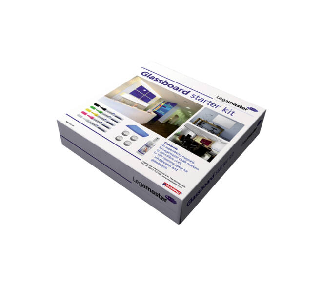 Glasbord Legamaster starterkit