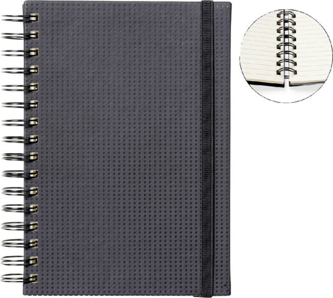 Notitieboek Quantore A5 spiraal tab lijn 192 pagina;'s 80gr motief