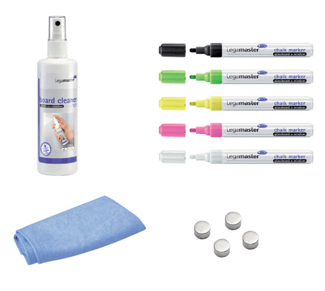Glasbord Legamaster starterkit