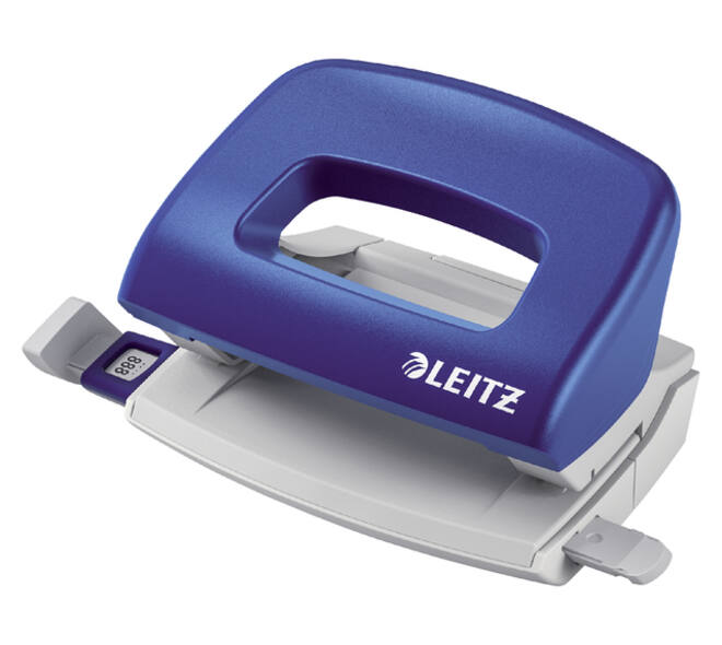 Perforator Leitz NeXXt mobiele 10 vel blauw