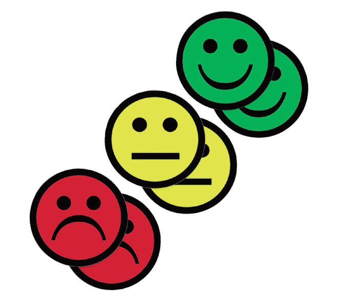 Magneet smiley 25mm emotie blij groen 5 stuks